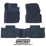 Protekz Custom Fit 3D Rubber All Weather Car Floor Mats For Jeep Grand Cherokee. Fixed Price $127.98.