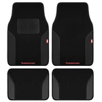 Rubbermaid Mats, Carpeted Floor With Faux Leather & Black. Fixed Price $30.06.