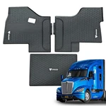 Rubber Floor Mats For Kenworth T680 T880 W990 All Weather Truck. Fixed Price $115.00.
