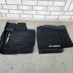 21 Thru 26 F-150 Oem Ford Molded Floor Mat Set Front All Weather Vinyl. Fixed Price $125.00.