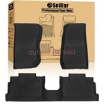 3D Floor Mats Liner For 2014-2018 Jeep Wrangler Unlimited 4-DOOR All Weather Tpe. Fixed Price $71.59.