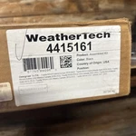 Weathertech Custom Mats Floorliner For 4415161 - 1ST Row. Fixed Price $117.56.