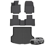2023-2025 Lexus RX350H RX500H Floor Mats Row All Weather Tpe Cargo Liner. Fixed Price $159.96.