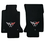 Lloyd Ultimat Black Front Mats For 1997-04 Chevrolet Corvette W/ C5 Flags Logo. Fixed Price $160.99.