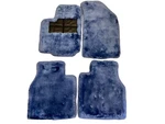 2005-12 Bentley Continental Flying Spur Lambs Wool Floor Mats Portofino Blue New. Fixed Price $1516.00.