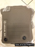 Lexus GX460 (2014-2019) Oem Genuine 4PC All Weather Floor Mats (brown). Fixed Price $91.50.