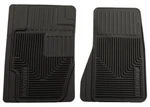 Husky Liners 51121 Heavy Duty Black Front Floor Mats Ford & Chevy. Fixed Price $102.99.