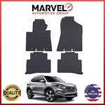 For Hyundai Tucson 2016-2020 Black All Weather Floor Mats Liners. Fixed Price $49.00.
