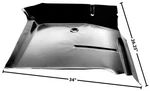 1967-72 Chevy Pu Cab Floor Rh. Fixed Price $87.29.