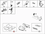 Genuine Mercedes S212 W212 E-class Estate T-model Floor Mat 21268087017L80. Fixed Price $146.84.