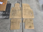 Porsche Oem 911 991 Luxor Beige Floor Mats 2013-2019 Full Set Carpet. Fixed Price $95.00.