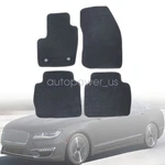 Fits 2017 2018 Lincoln Mkz Front Rear Floor Mats Waterproof Carpet Black Velour. Fixed Price $27.99.