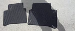 2003-09 Mercedes-benz Class W211 All Weather Rubber Floor Mats Rear Only Blk. Fixed Price $40.00.