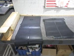68/75 Corvette Black Rubber Cross Flag Floor Mats Gm Nos! Pair! 994401 435 L88. Fixed Price $325.00.