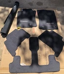 Lexus Oem 5PC Carpet Floor Mat Set 2017-2023 GX460 Black Plus Cargo. Fixed Price $250.00.