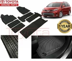 Oem Genuine Toyota Sienna All-weather Floor Liners 7 Passenger PT206-08210-02. Fixed Price $299.99.