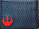 Star Wars Rebels Plasticolor 18 X 24" Lucasflim Utility Mat Made In Usa New Nib. Fixed Price $50.00.