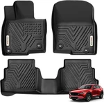 Yitamotor Floor Mats Fit For 2017-2025 Mazda CX-5, All Weather Custom Black. Fixed Price $144.99.