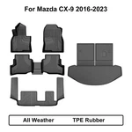 All Weather Car Tpe 3D Floor Mats & Trunk For Mazda CX-9 7-SEATS 2016-2023. Fixed Price $135.99.