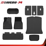 Floor Mats & Front Rear Cargo Backrest Fits Tesla Model Y 2024-2025. Fixed Price $128.29.