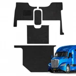 Floor Mat Set For Kenworth T680 880 W990 Semi Truck. Fixed Price $220.00.