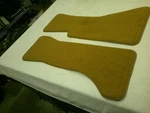 1984 / 1996 C4 Corvette Tan Floor Mats 14060291 14060292 Oem Gm. Fixed Price $75.00.