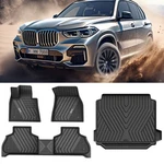 Floor Mats Liner Trunk For Bmw X5 2019-2025 All Weather Molded 3D Black 4PCS. Fixed Price $169.99.