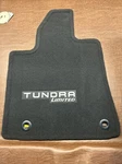 Oem Toyota Tundra Limited Crew Cab 3PC Black Carpet Floor Mats PT206-3414D-20. Fixed Price $90.00.