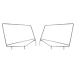 Rugged Ridge 13701.8 Upper Soft-top Door Frame For 1987-1995 Jeep Wrangler Yj. Fixed Price $214.99.