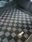 P2M For Toyota Supra A90 2019+ Rear Trunk Race Floor Carpet Mat Checkered Grey. Fixed Price $75.00.