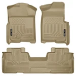 Husky 98343 Tan Weatherbeater Floor Liners 2009 - 2014 F150 Extended Cab. Fixed Price $79.95.