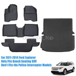 Tpe Floor Mats / Trunk Cargo Liners Set 2011-2014 Ford Explorer All Weather. Fixed Price $132.99.
