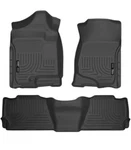 Husky Liners X-act Contour Mats Crew Cab 2ND Row 1PC Black. Fixed Price $68.00.