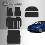 Toughpro Tesla Model X 7 Seater Floor Mats Full Set Built From 2018 - Aug 2020. Fixed Price $206.95.