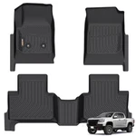 Binmotor-floor Mats For 2015-2022 Chevy Colorado Crew Cab/gmc Full Set, Black. Fixed Price $125.90.