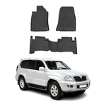 Omac Floor Mats Liner For Lexus Gx 470 2003-2009 Black Tpe All-weather Pcs. Fixed Price $84.99.