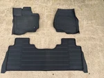 2021-2026 Ford F150 Oem All Weather Rubber Floor Mats (set) Front And Rear. Fixed Price $130.00.