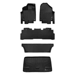 Black 1ST, 2ND, & 3RD Row Floor Liners Cargo For Honda Odyssey. Fixed Price $325.99.
