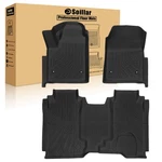 Fits 2024 2025 Chevrolet Silverado Wt Tpe 1ST & 2ND Floor Mats Liners Black. Fixed Price $82.19.