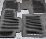 2014-2019 Toyota Highlander Rubber Floor Mats Genuine Oem Front Back Excellent. Fixed Price $120.99.