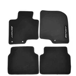 For 10-14 Hyundai Sonata Black Nylon Floor Mats Carpet Front Rear W/ White Sport. Fixed Price $58.99.