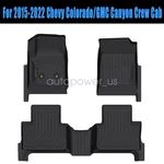 For 2015-2022 Chevy Colorado / Gmc Canyon Crew Cab Tpe Floor Mats Liners Set New. Fixed Price $64.99.