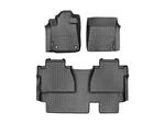 Weathertech Floorliner For 2014-2021 Toyota Tundra 1ST & 2ND Row, Black. Fixed Price $231.90.