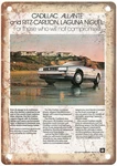 1987 Cadillac Vintage Auto Retro Look Reproduction Metal Sign A14957. Fixed Price $36.95.