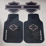 Harley Davidson Floor Mats Black Pink Truck Car Bar & Shield Usa Made 2008 Set 4. Fixed Price $124.88.
