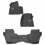 2014-2018 Chevrolet Silverado Crew Cab Front & Rear Floor Liner Package Black Oe. Fixed Price $239.98.