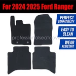 Replacement Front-rear Floor Mats Carpet Velour 2024-2025 Ford Ranger Black. Fixed Price $30.19.