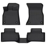 Floor Mats Cargo Liner Carpets For 2018-2024 Audi Q5 Tpe Rubber All Weather 3PCS. Fixed Price $57.99.
