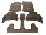 Lexus Factory 5PC Carpet Floor Mat Set 2017-2019 GX460 W/captains Chairs Brown. Fixed Price $127.76.