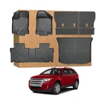 Floor Mats Ford Edge 2007-2014 & Lincoln Mkx 2008-2013, Tpe Waterproof No.... Fixed Price $143.80.